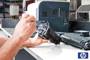 تعمیر در محل پرینتر hp