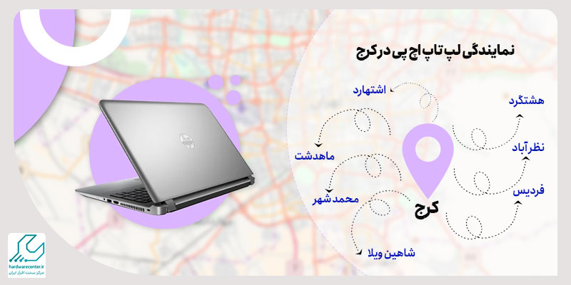 نمایندگی لپ تاپ اچ پی در کرج