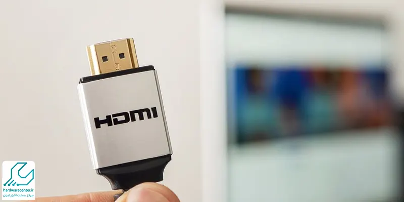 اتصال لپ تاپ اچ پی به تلویزیون با کابل HDMI