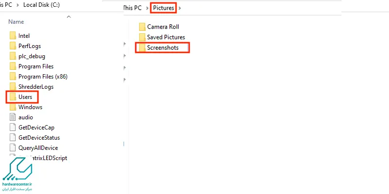 محل ذخیره اسکرین شات در ویندوز کجاست؟