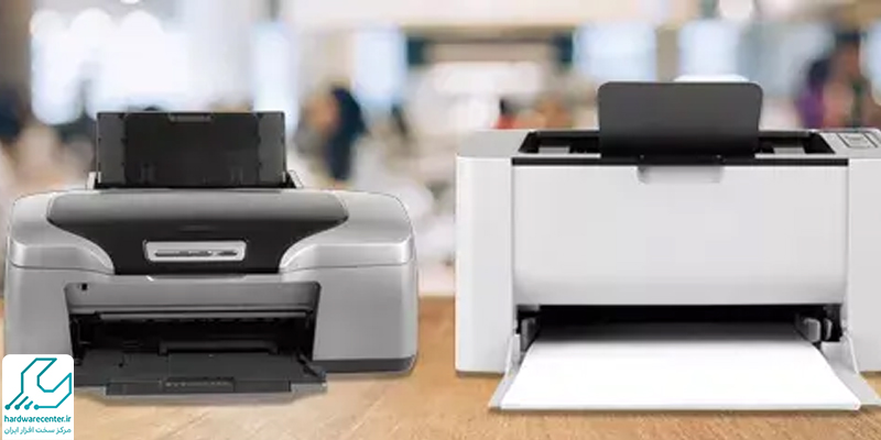 تفاوت پرینتر لیزری و جوهر افشان در قابلیت چاپ روی انواع سطوح